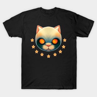 Creepy space cat T-Shirt